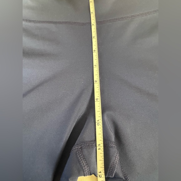 Champion Womens XL Colorblock Sport Legging Navy Light Blue Zip Ankle Athleisure - Picture 9 of 12